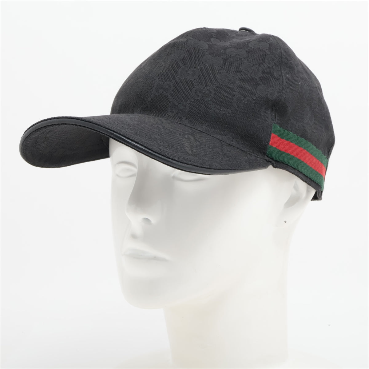 Gucci Black Original GG Canvas Baseball Cap