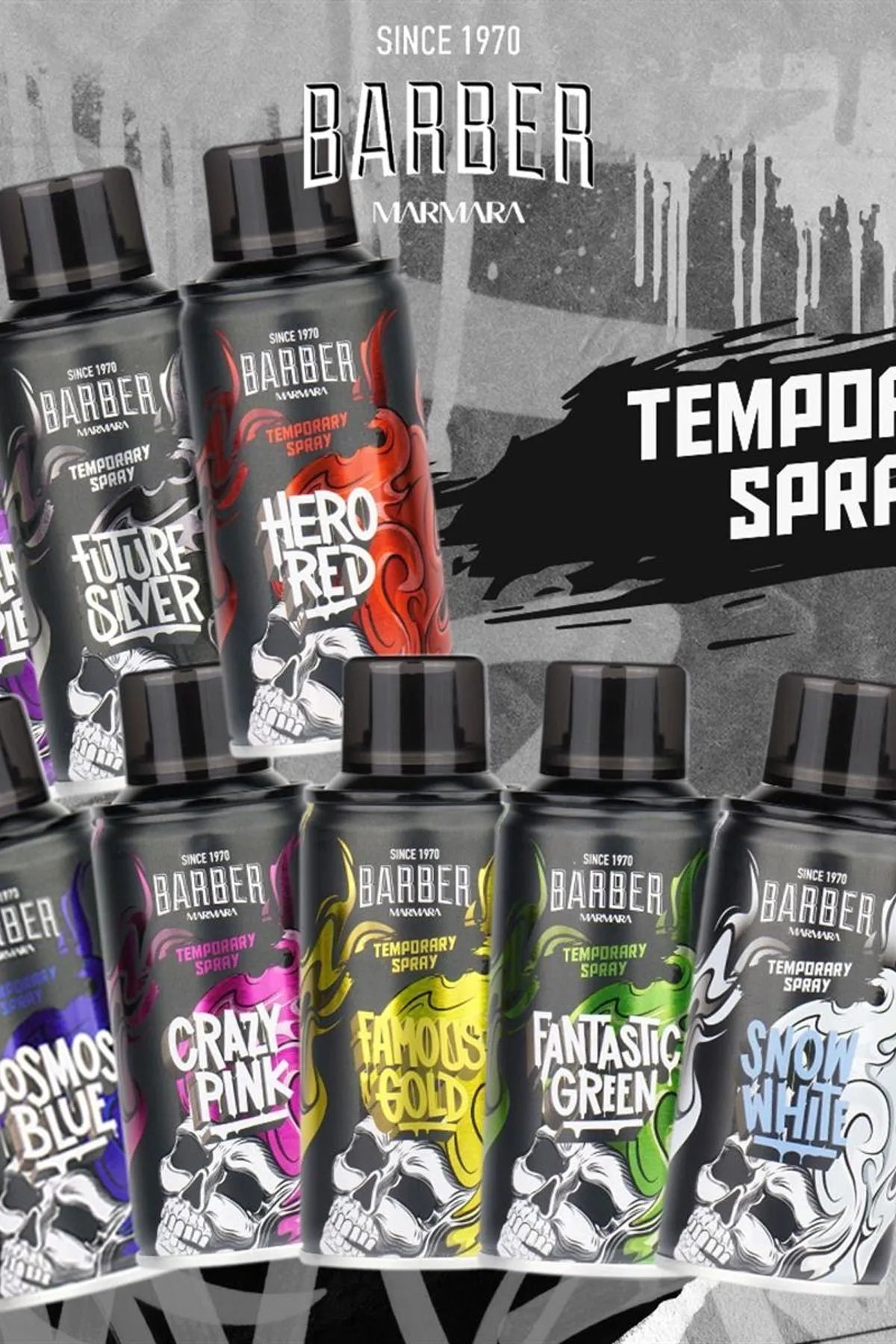 Marmara Barber Hair Color Spray - Famous Gold 5.07 oz