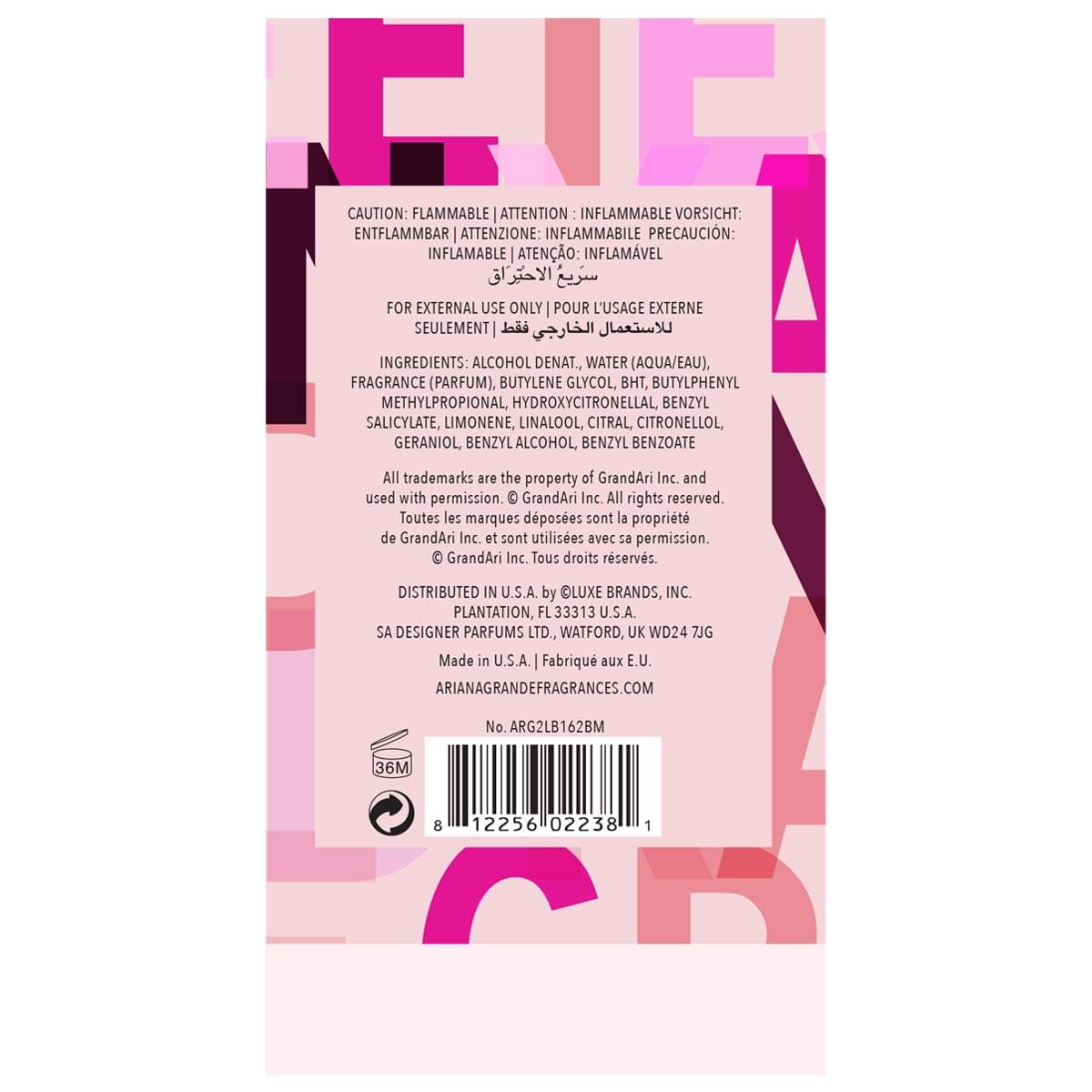 Sweet Like Candy by Ariana Grande for Women - 8 oz Body Mist