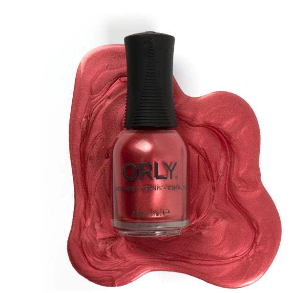 Orly Nail Lacquer 0.6 Fl Oz Shimmering Mauve