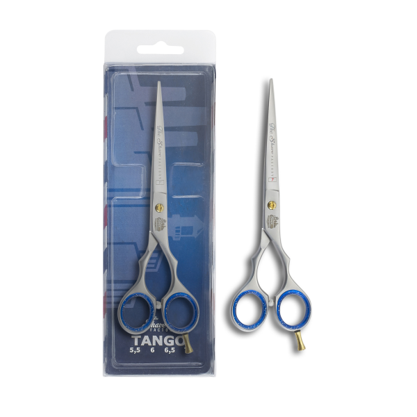 The Shave Factory Tango Collection Shears 6.5" - Matt Silver