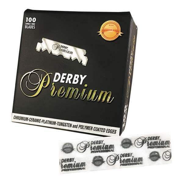 Derby Single Edge Razor Blades 100 pcs - Premium ASIN:B072HJCFK6 - BarberSets