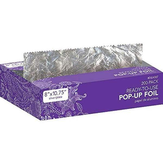 Pop Up Foil 200Ct 8X10.75 - BarberSets