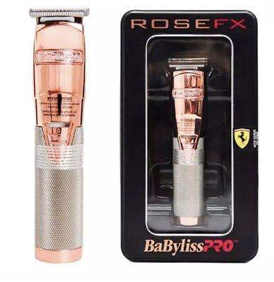 BaBylissPRO Barberology Hair Trimmer for Men FX788RG ROSEFX Professional Lithium Trimmer - BarberSets