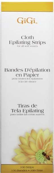 Gigi Cloth Epilating Strips Large 100 Pack - BarberSets