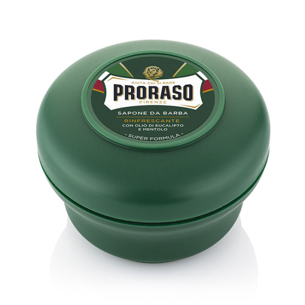 Proraso Shaving Soap in Bowl Refreshing - Green 5.2 oz - Multipack