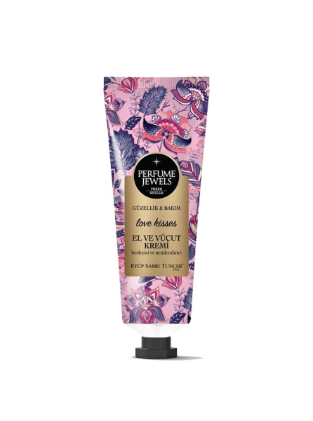 EYUP SABRI TUNCER EST1923-EYUP SABRI TUNCER -PERFUME JEWELS  HAND and BODY CREAM 50 ML - LOVE KISSES PERFUME JEWELS  HAND and BODY CREAM 50 ML - LOVE KISSES