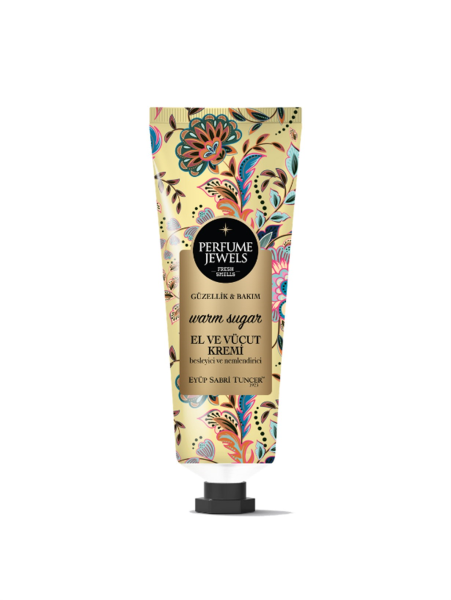 EYUP SABRI TUNCER EST1923-EYUP SABRI TUNCER - PERFUME JEWELS  HAND and BODY CREAM 50 ML - WARM SUGAR PERFUME JEWELS  HAND and BODY CREAM 50 ML - WARM SUGAR