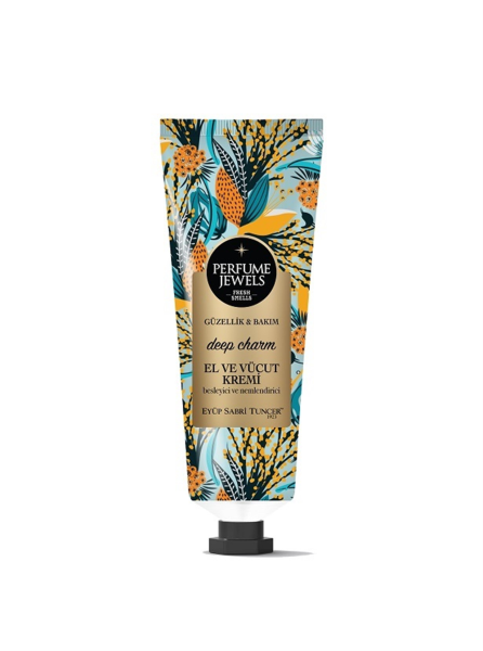 EYUP SABRI TUNCER EST1923-EYUP SABRI TUNCER -PERFUME JEWELS  HAND and BODY CREAM 50 ML - DEEP CHARM PERFUME JEWELS  HAND and BODY CREAM 50 ML - DEEP CHARM