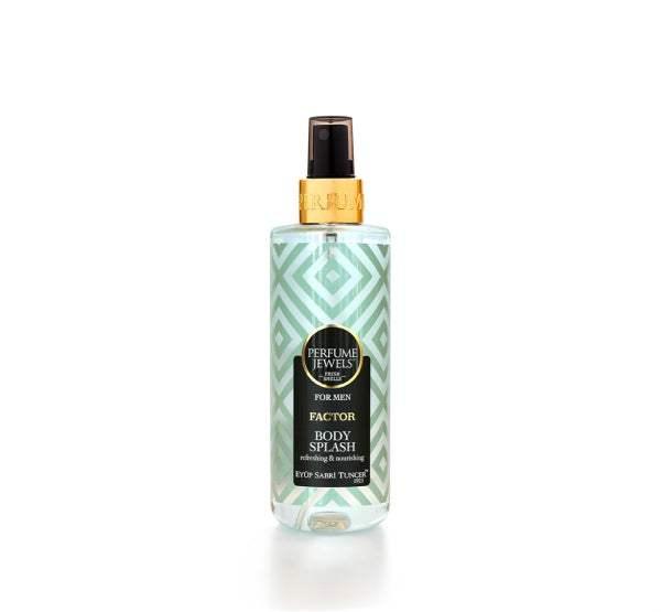 Eyup Sabri Tuncer Factor 250ml / 8.45 oz For Men Perfume Jewels Body Splash