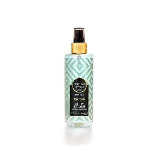 Eyup Sabri Tuncer Factor 250ml / 8.45 oz For Men Perfume Jewels Body Splash