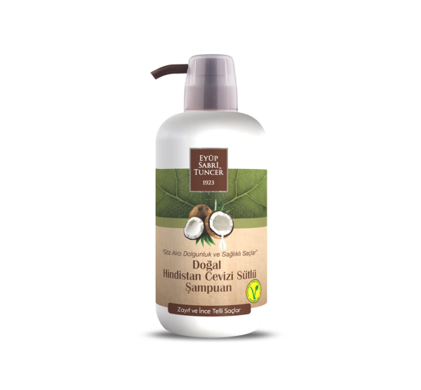 EYUP SABRI TUNCER EYUP SABRİ TUNCER SHAMPOO NATURAL COCONUT MILK  SHAMPOO 600 ML