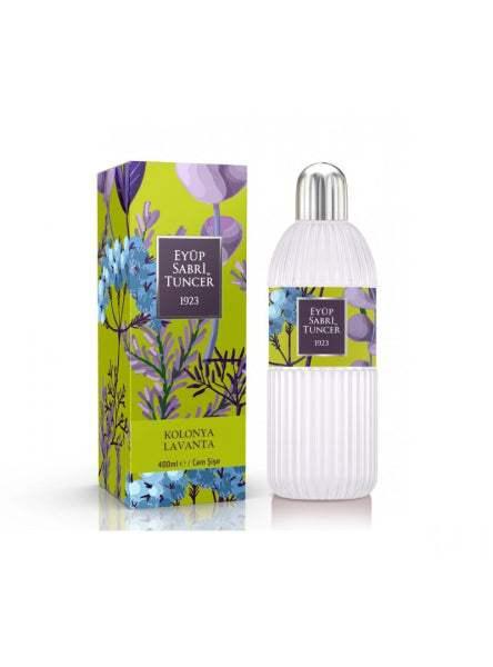 Eyup Sabri Tuncer Eau De Cologne Glass Bottle Lavender 400ml / 13.5 oz Glass Bottle Lavender 400ml