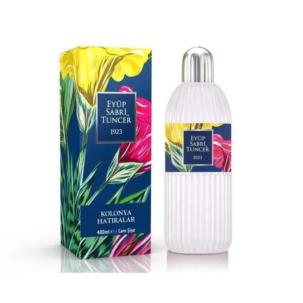 Eyup Sabri Tuncer Eau De Cologne Glass Bottle Memories 400ml / 13.5 oz Glass Bottle Memories 400ml