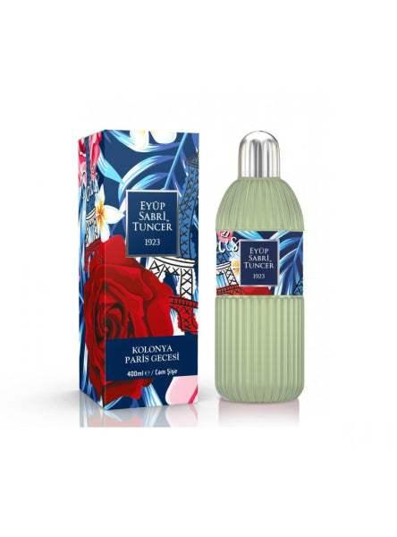 Eyup Sabri Tuncer Eau De Cologne Glass Bottle Paris Night 400ml / 13.5 oz Glass Bottle Paris Night