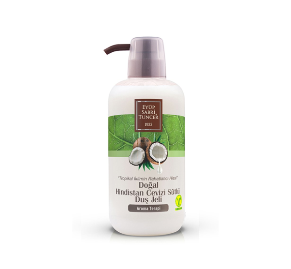 EYUP SABRI TUNCER NATURAL COCONUT MILK SHOWER GEL 600 ML NATURAL COCONUT MILK SHOWER GEL 600 ML