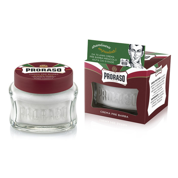 PRORASO "CLASSIC" Proraso Pre Shave Cream 100ml Red