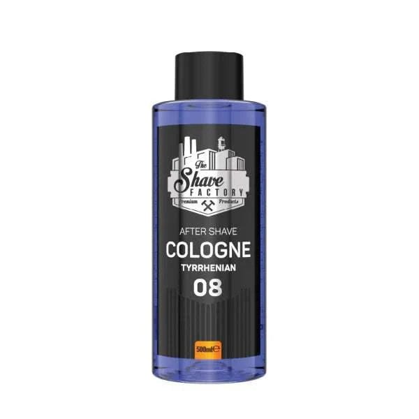 The Shave Factory After Shave Cologne 08 Tyrrhenian 500ml / 16.9 oz Multipack