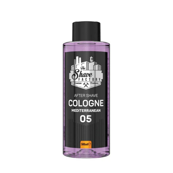 The Shave Factory After Shave Cologne 05 Mediterranean 16.oz Multipack