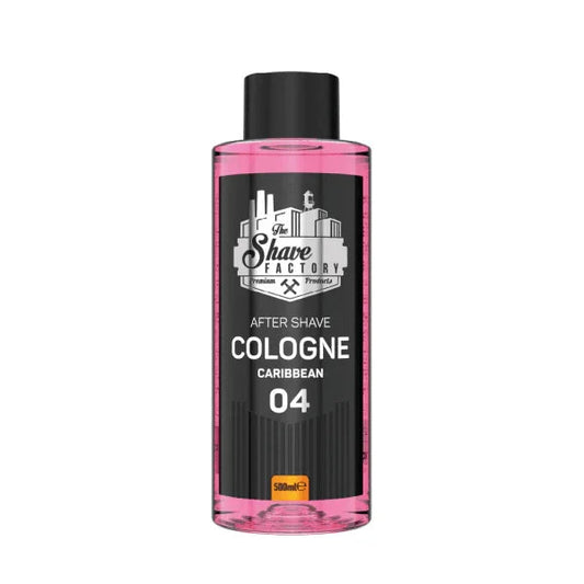 The Shave Factory After Shave Cologne 04 Caribbean 16.9 oz - 500 ml