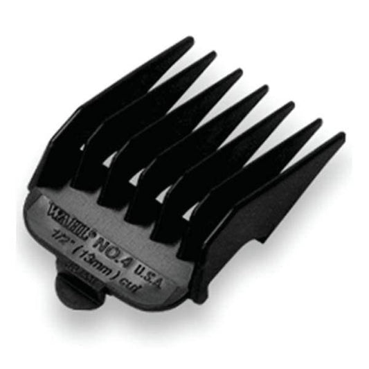 Wahl #4 Nylon Cutting Guide Comb - Black (1/2")