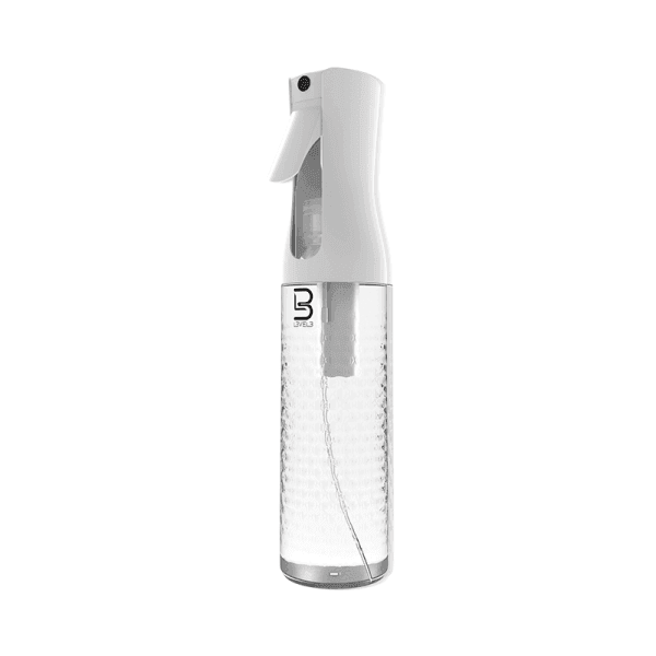 Level3 LV3 - BEVELED SPRAY BOTTLE (WHITE/CLEAR) - BarberSets