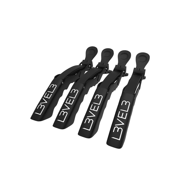 Level3 LV3 - CROC CLIPS 4PK - BarberSets