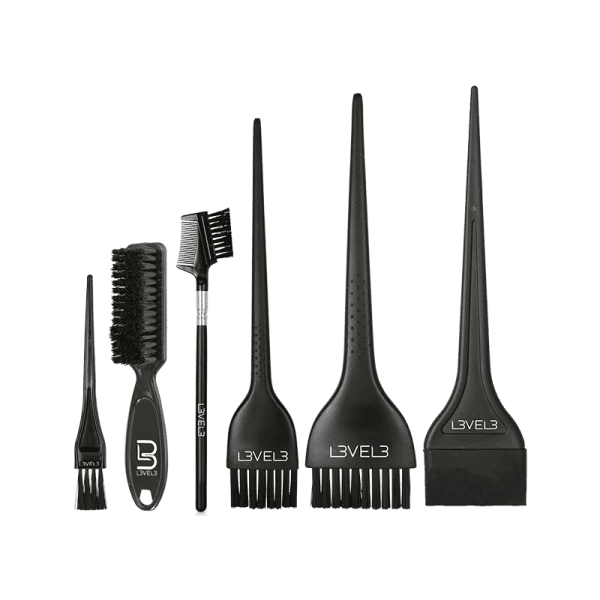 Level 3 6 Pc Tint Brush Set - BarberSets