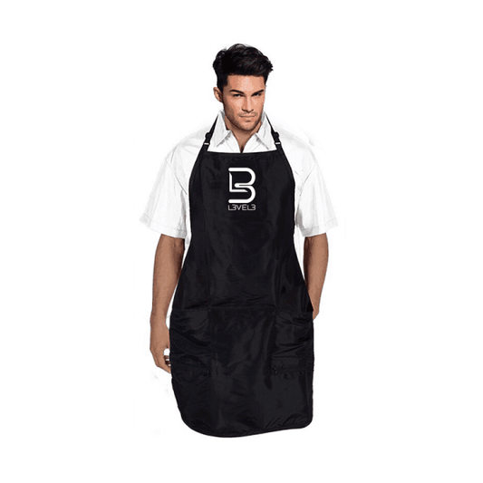 Level3 LV3 - BLACK APRON - BarberSets