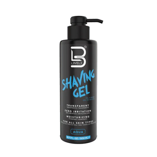 LV3 SHAVING GEL AQUA 500ML - BarberSets