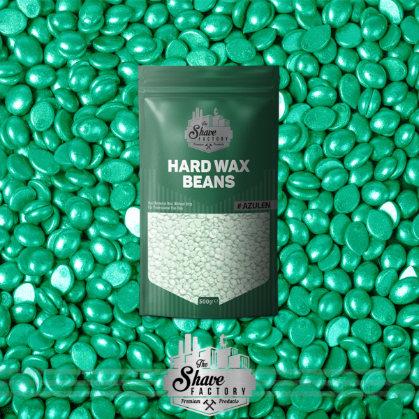 The Shave Factory Hard Wax Beans - Green 17.6 oz