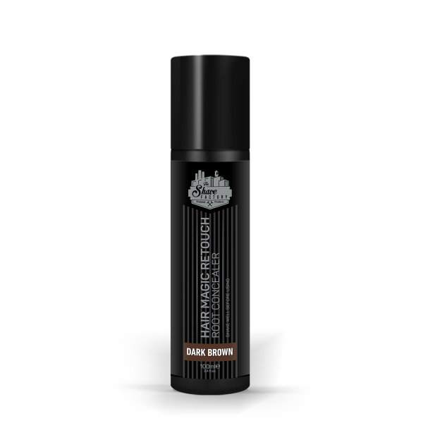 The Shave Factory Hair Magic Retouch Spray - Dark Brown - 3.38 oz