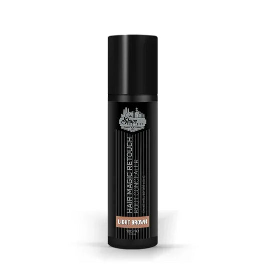 The Shave Factory Hair Magic Retouch Spray - Light Brown - 100ml / 3.38 oz