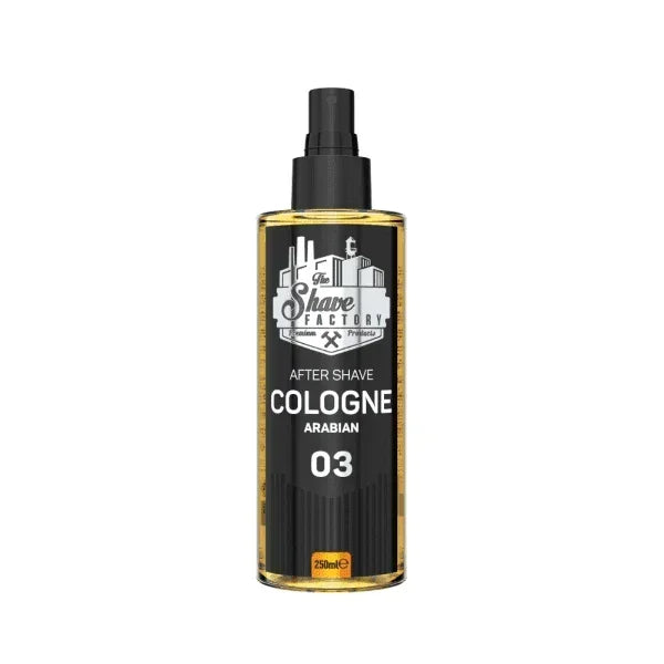 The Shave Factory After Shave Cologne 03 Arabian 250ml / 8.45 oz Multipack