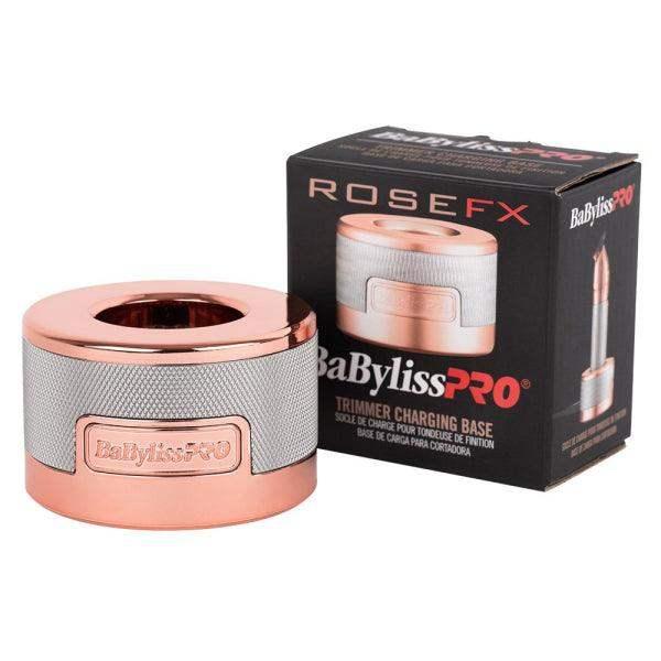 BABYLISS PRO FX870BASE-RG Metal Collection Clipper Charging Base - Rose Gold - BarberSets