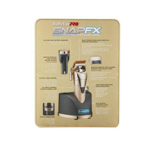 BabylissPro FX890GI SnapFX Gold Clipper - BarberSets