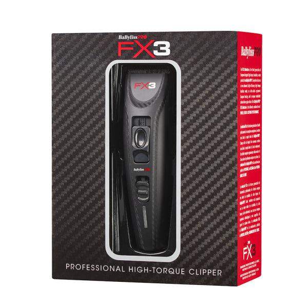 BABYLISS PRO X3 COLLECTION CLIPPER - BLACK BB-FXX3CB - BarberSets