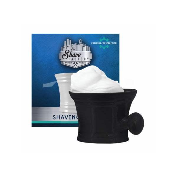 The Shave Factory Shaving Mug Black