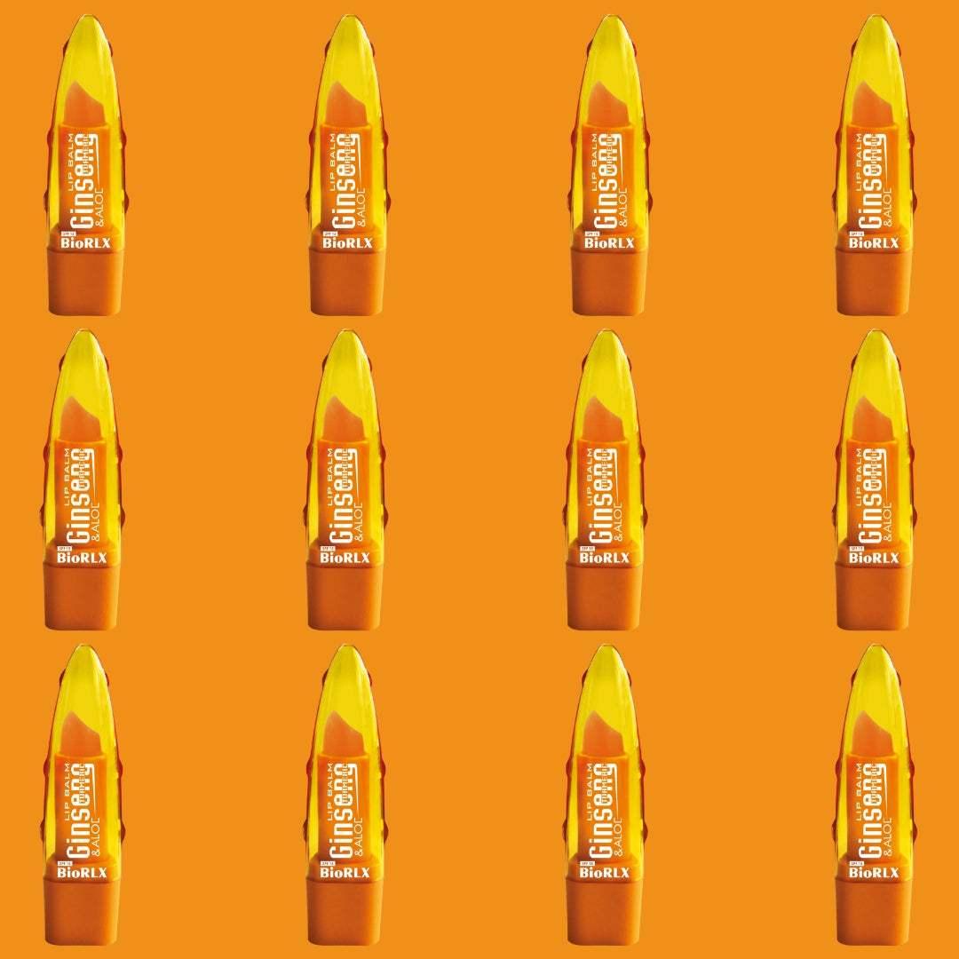 BioRLX Aloe Vera Ginseng Turmeric Paraben Free Lip Balm