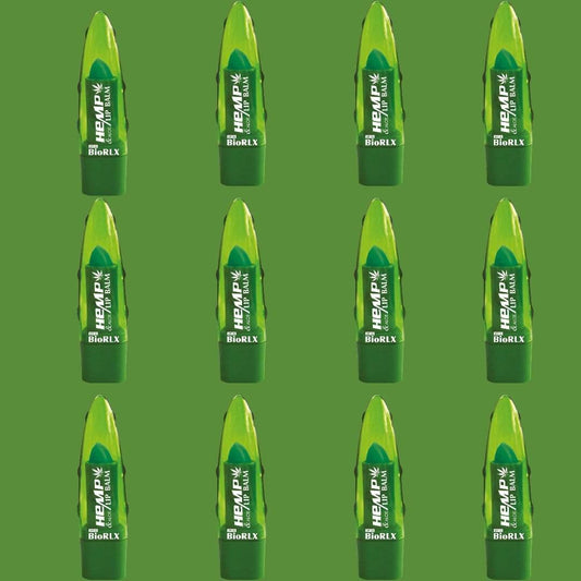 BioRLX Aloe Vera Hemp Oil Color Free Paraben Free Lip Balm