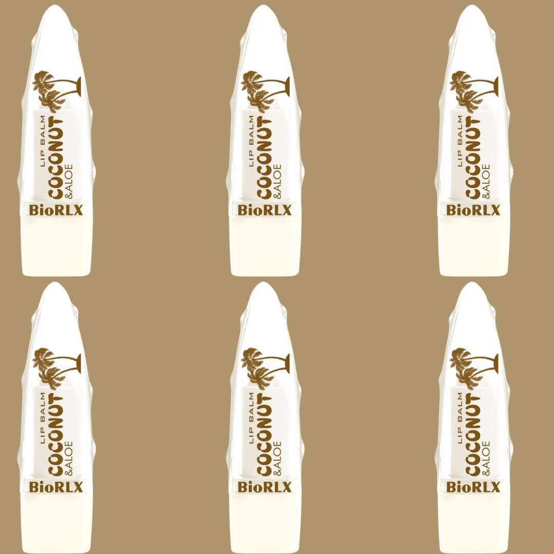 BioRLX Coconut with Aloe Vera Color Free Lip Balm