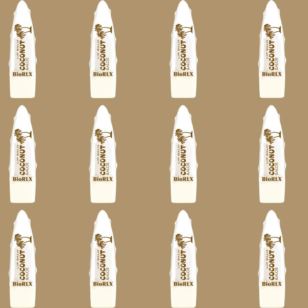 BioRLX Coconut with Aloe Vera Color Free Lip Balm (Multipack)