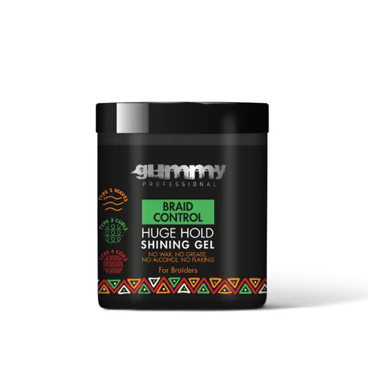 Gummy Braid Control Gel Huge Hold 16.9 oz / 500 ml