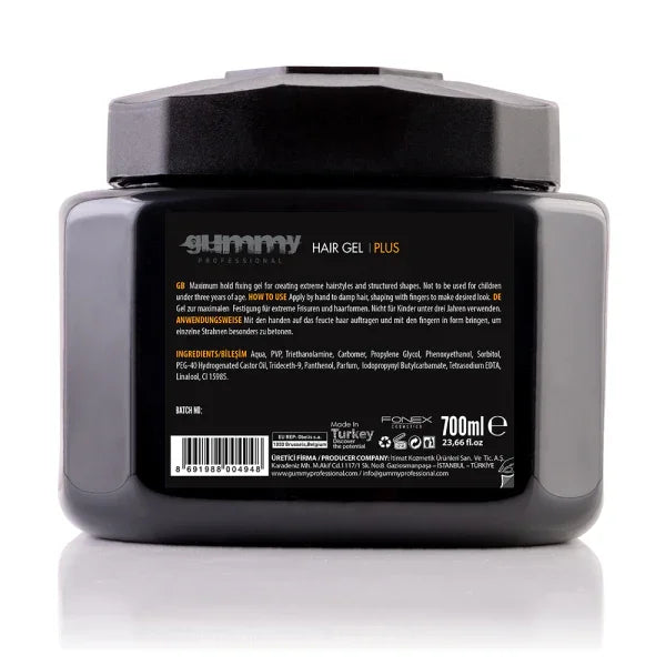 Gummy Hair Gel Maximum Hold & Extreme Look Plus