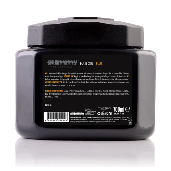 Gummy Hair Gel Maximum Hold & Extreme Look Plus