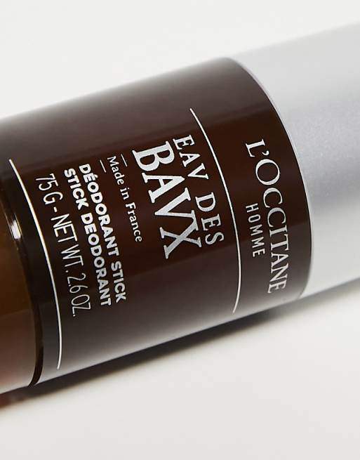 Bavx Stick Deodorant by LOccitane for Men - 2.6 oz Deodorant Stick