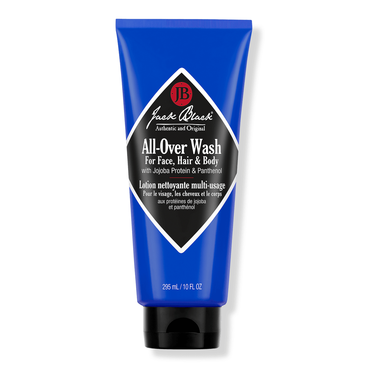 All-Over Wash for Face Hair and Body by Jack Black for Men - 10 oz Body Wash
