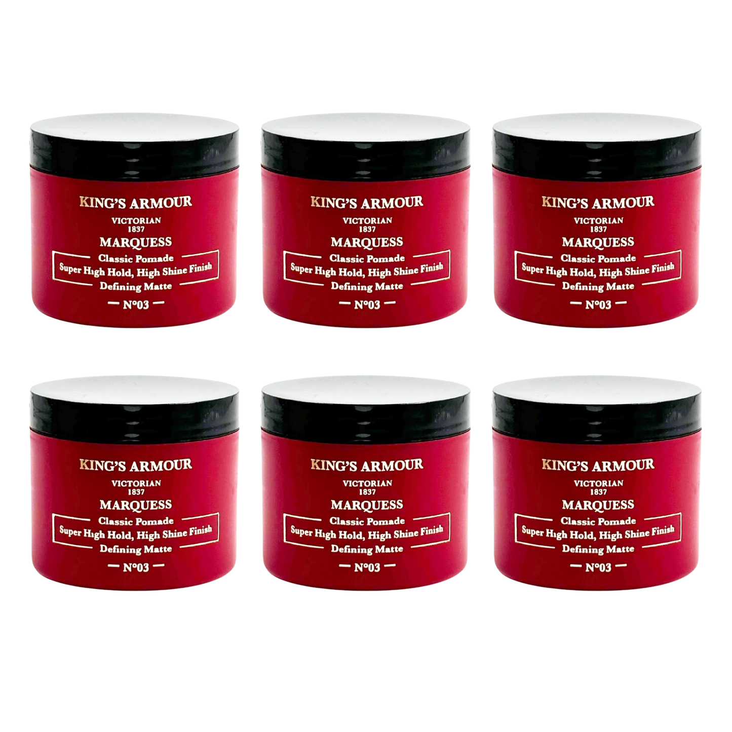 King’s Armour King's Armour Marquess Classic Pomade Multipack - Mega Deal