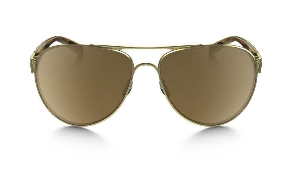 Oakley Disclosure OO4110-02 - Polished Gold-Tungsten Iridium by Oakley for Women - 58-14-133 mm Sunglasses