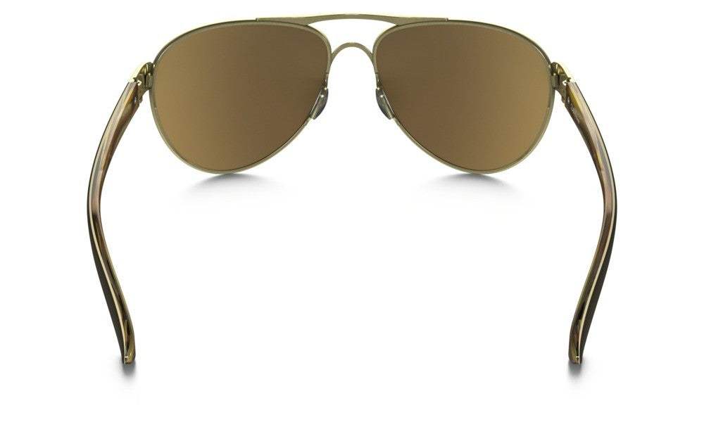 Oakley Disclosure OO4110-02 - Polished Gold-Tungsten Iridium by Oakley for Women - 58-14-133 mm Sunglasses